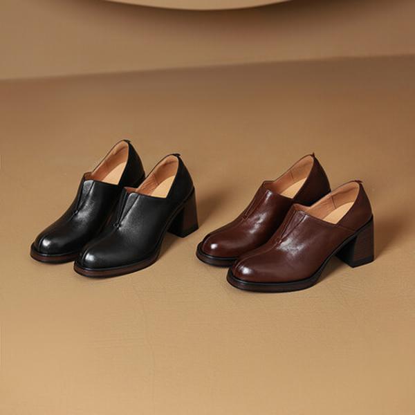 Handcrafted Luxury Leather Women's Shoes for Timeless Elegance(Egupai8882965)