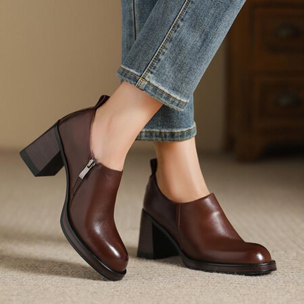 Exquisite Handcrafted Leather Women's Shoes: Luxury and Elegance Redefined(Egupai8882963)