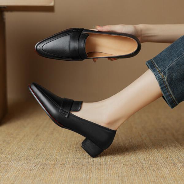 Handcrafted Luxury Leather Women's Shoes(Egupai8882957)