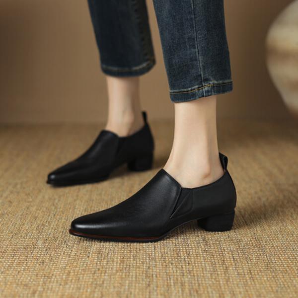 Exquisite Handcrafted Leather Women's Shoes: Luxury, Elegance, & Timeless Craftsmanship(Egupai8882955)