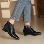 Handcrafted Luxury Leather Women's Shoes with Elegance(Egupai8882701)