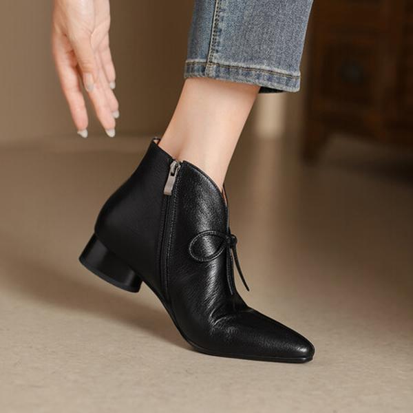 Handcrafted Luxury Leather Women's Shoes with Elegance(Egupai8882701)