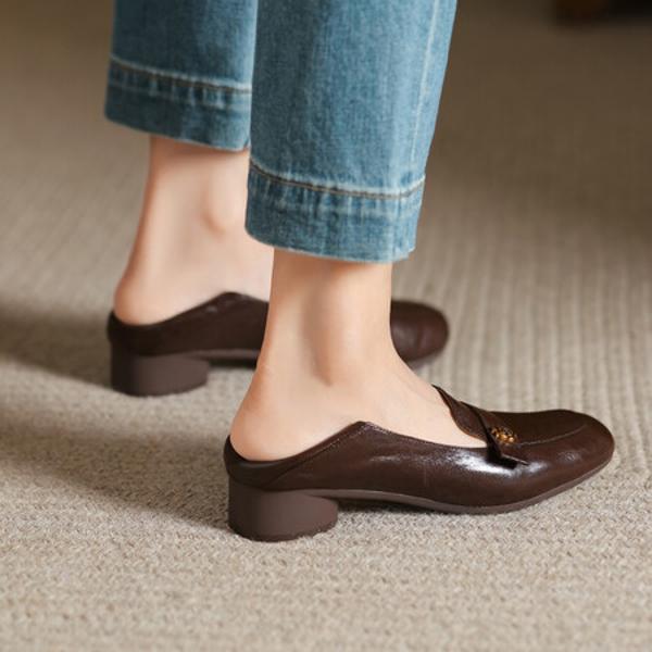 Exquisite Handcrafted Leather Women’s Shoes for Luxury & Elegance(Egupai8882990)