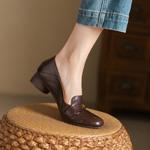 Exquisite Handcrafted Leather Women’s Shoes for Luxury & Elegance(Egupai8882990)