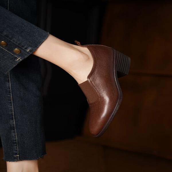 Handcrafted Luxury Leather Women's Shoes - Elegant Quality(Egupai8883005)