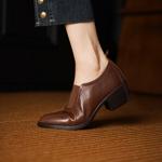 Handcrafted Luxury Leather Women's Shoes - Elegant Quality(Egupai8883005)