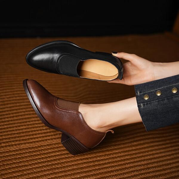 Handcrafted Luxury Leather Women's Shoes - Elegant Quality(Egupai8883005)