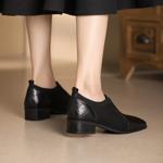 Handcrafted Luxury Leather Women's Shoes: Elegant Craftsmanship(Egupai888280-6)