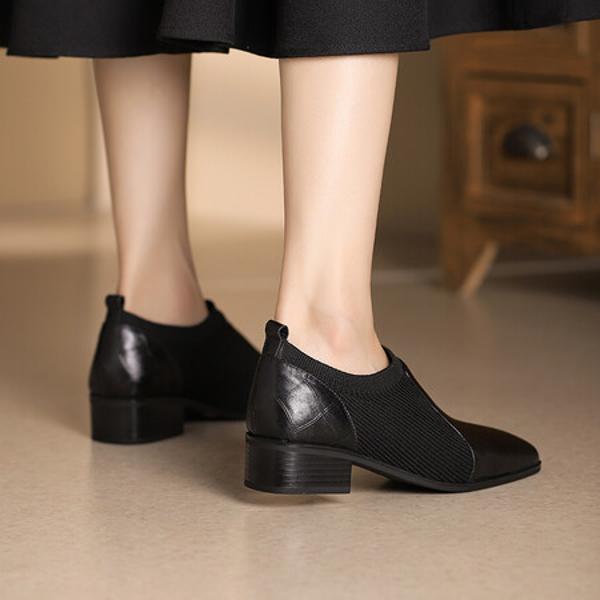 Handcrafted Luxury Leather Women's Shoes: Elegant Craftsmanship(Egupai888280-6)
