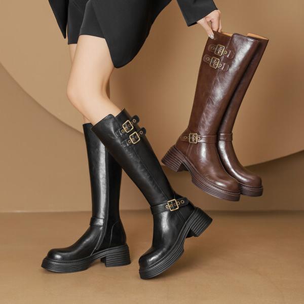 Elegant Handmade Leather Women’s Shoes: Luxury Craftsmanship(Egupai8883067)