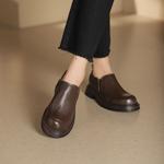 Handcrafted Luxury Leather Women's Shoes: Elegant Artistry & Quality(Egupai8883033)