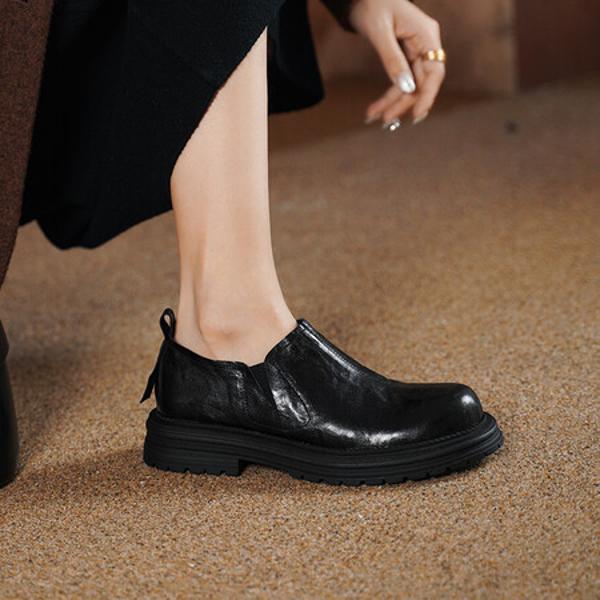 Crafted Luxury: Elegant Handmade Genuine Leather Women's Shoes(Egupai8881月-07)