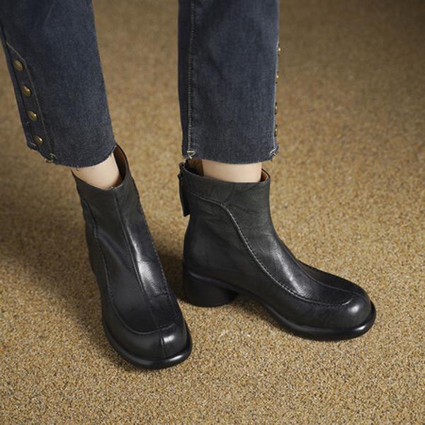 Handcrafted Luxurious Leather Women's Shoes(Egupai8883075)