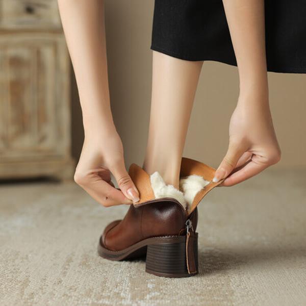 Handcrafted Genuine Leather Women's Shoes: Elegance, Quality, and Luxury Defined(Egupai8881月-21)