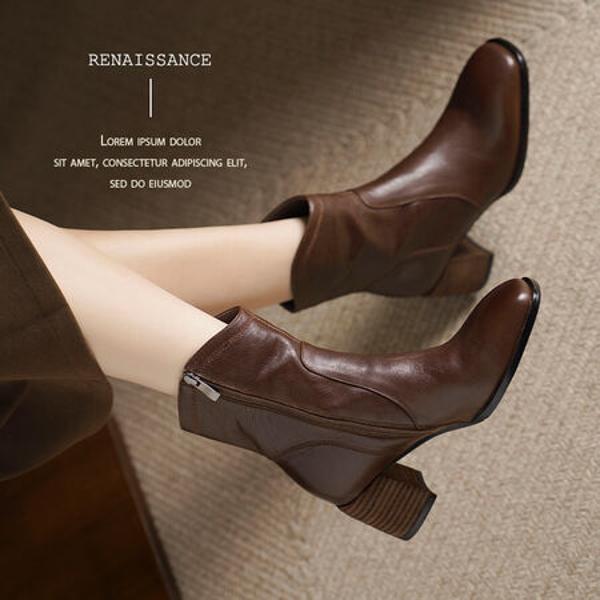 Elegant Handmade Leather Women's Shoes: Luxurious Craftsmanship & Quality.(Egupai8883079)