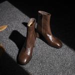 Handcrafted Genuine Leather Women's Shoes: Luxury, Elegance & Quality(Egupai8883080)