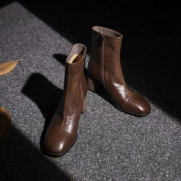 Handcrafted Genuine Leather Women's Shoes: Luxury, Elegance & Quality(Egupai8883080)