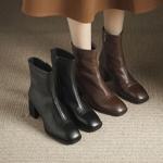 Handcrafted Genuine Leather Women's Shoes: Luxury, Elegance & Quality(Egupai8883080)