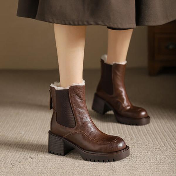 Luxury Handcrafted Genuine Leather Women’s Shoes: Elegance Redefined(Egupai8883085)