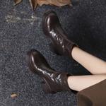 Elegant Handcrafted Leather Women’s Shoes of Luxury Quality(Egupai8883089)