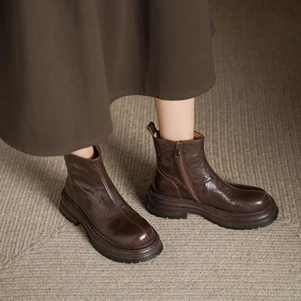 Handcrafted Luxury Leather Women's Shoes - Timeless Elegance & Exquisite Craftsmanship(Egupai8883096)