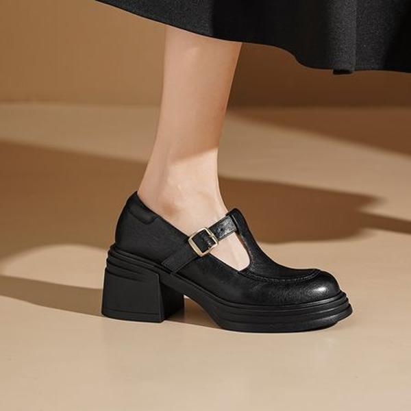 Luxury Genuine Leather Handcrafted Women's Shoes(Egupai8883106)