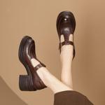 Luxury Genuine Leather Handcrafted Women's Shoes(Egupai8883106)