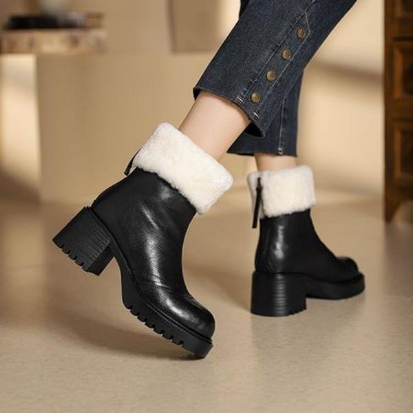 Handcrafted Genuine Leather Women's Shoes - Luxurious Elegance in Every Stitch(Egupai8881月-87)