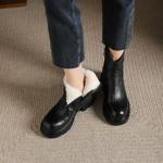 Elegant Handcrafted Leather Women’s Shoes, Luxurious Design(Egupai8881月-82)