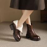 Elegant Handcrafted Leather Women’s Shoes, Luxurious Design(Egupai8881月-82)