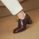 Handcrafted Luxury Leather Women's Shoes - Elegance in Every Stitch(Egupai8883105)