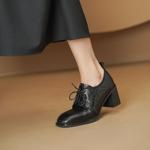 Handcrafted Luxury Leather Women's Shoes - Elegance in Every Stitch(Egupai8883105)