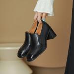 Exquisite Handmade Leather Women's Shoes - Luxury Craftsmanship(Egupai8883103)