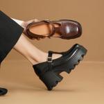 Crafted Luxury: Handcrafted Genuine Leather Women's Shoes(Egupai8883123)