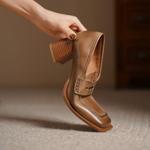 Luxurious Handcrafted Leather Women's Shoes(Egupai8883138)