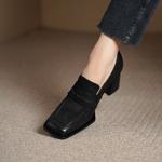 Exquisite Handcrafted Leather Women's Shoes: Elegant Luxury Craftsmanship(Egupai8883141)