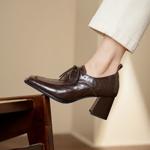 Handcrafted Luxury Leather Women’s Shoes - Timeless Elegance(Egupai8883140)