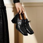 Handcrafted Luxury Leather Women’s Shoes - Timeless Elegance(Egupai8883140)