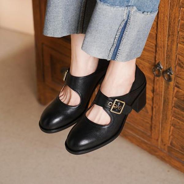 Exquisite Handmade Leather Women's Shoes: Luxury and Elegance(Egupai8883117)