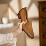 Luxurious Handcrafted Genuine Leather Women's Shoes(Egupai8883130)