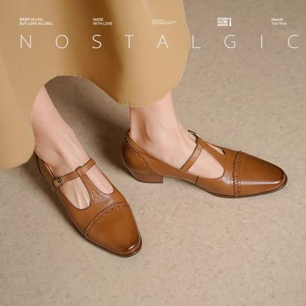 Handcrafted High-End Leather Women's Shoes: Elegance in Every Stitch(Egupai8883133)