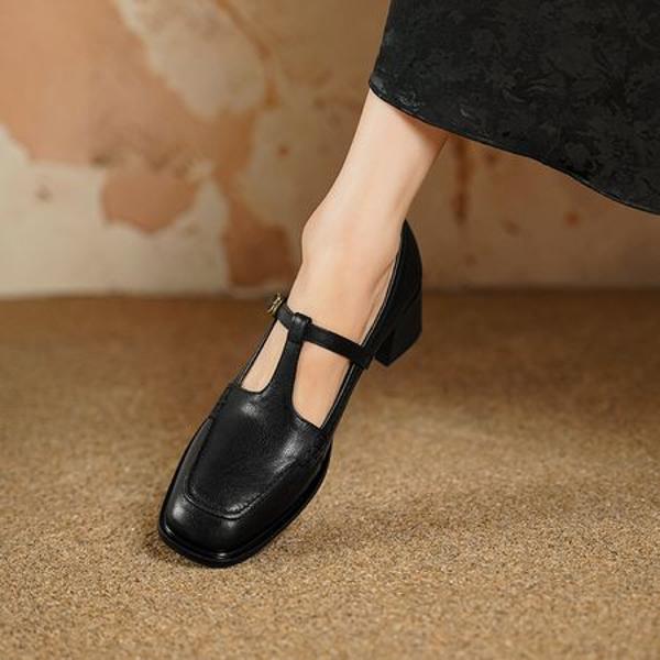 Handcrafted Leather Women's Shoes: Elegant Luxury Revealed(Egupai8883155)