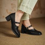 Luxury Handmade Leather Women's Shoes - Elegance Defined(Egupai8883156)