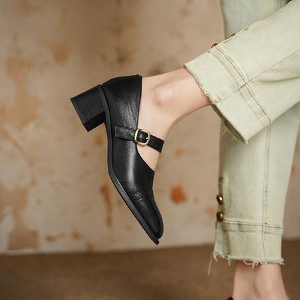 Luxury Handmade Leather Women's Shoes - Elegance Defined(Egupai8883156)