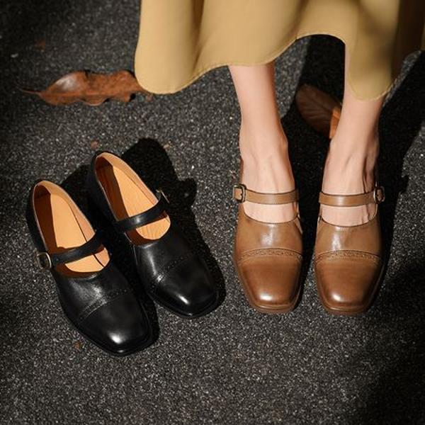 Luxury Handmade Leather Women's Shoes - Elegance Defined(Egupai8883156)