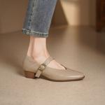 Handcrafted Luxury Leather Women’s Shoes for Elegance(Egupai8883148)