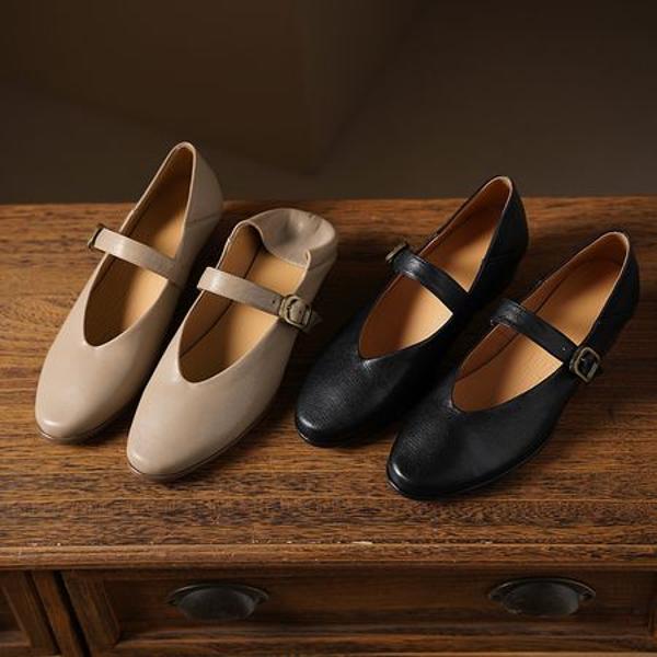 Handcrafted Luxury Leather Women’s Shoes for Elegance(Egupai8883148)