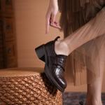 Handcrafted Leather Women's Shoes: Elegance in every stitch.(Egupai8883178)