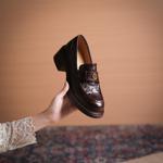 Elegantly Crafted Luxury Genuine Leather Handcrafted Women's Shoes(Egupai8883171)