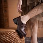 Luxurious Handcrafted Leather Women's Shoes(Egupai8883173)